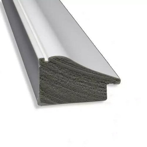 Specchio da bagno a parete stretto 22"x28" bianco Vanity, cornice in polistirene non smussata, ferramenta inclusa