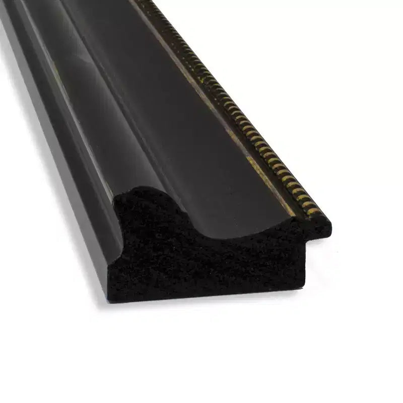 Specchio da parete rettangolare per bagno 42"x31" con cornice stretta color bronzo, non bisellato, ferramenta inclusa