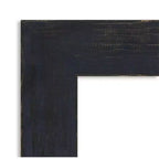 Specchio da parete in vero legno shiplap blu navy da 22"x28", senza smussatura, ferramenta di montaggio inclusa