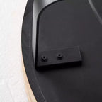Tavolino rotondo retrò con piano sollevabile, contenitore nascosto e gambe in metallo, capacità 100 kg, diametro 86 cm