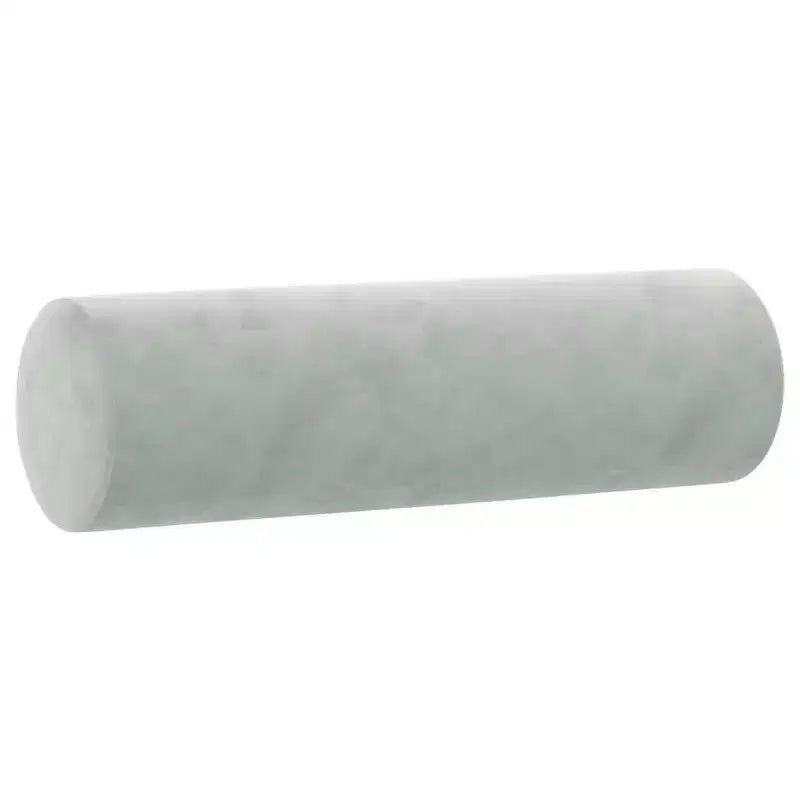 Divano a 2 posti in velluto con cuscini decorativi, grigio chiaro, larghezza seduta 119,9 cm, struttura in metallo