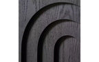 Tavolino moderno quadrato, comodino in MDF per soggiorno e camera da letto, 40x40 cm, bianco