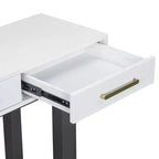 Consolle moderna da 57" con 3 cassetti e gambe a croce per ingresso, soggiorno e corridoio