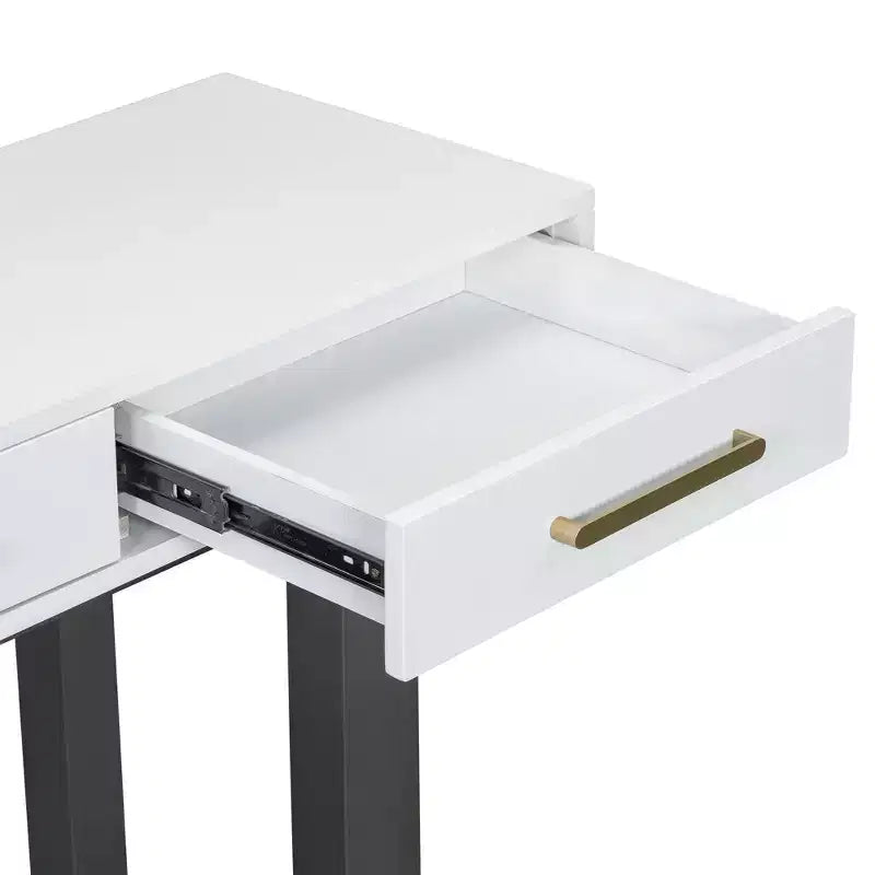 Consolle moderna da 57" con 3 cassetti e gambe a croce per ingresso, soggiorno e corridoio