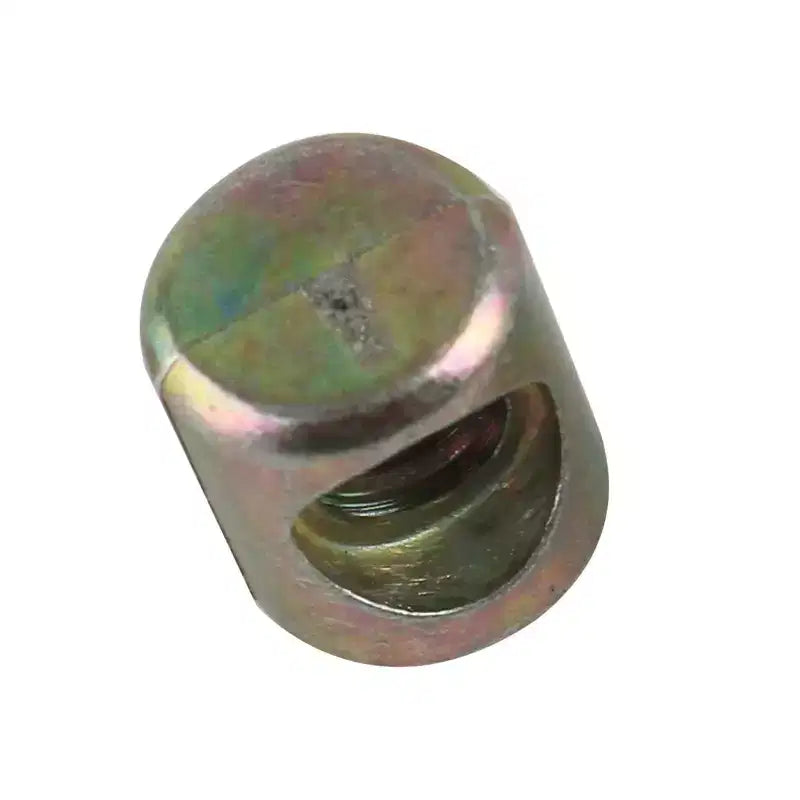 Confezione da 10 bulloni e dadi con intaglio a barilotto color bronzo per il montaggio di letti e mobili in kit di montaggio