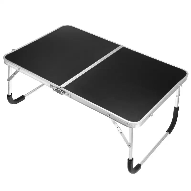 Scrivania portatile pieghevole per laptop e lettura, 61x41 cm, gambe in alluminio, antiscivolo, per letto e divano